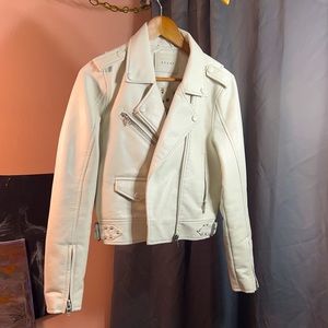 BlankNYC womens pleather motorcycle jacket